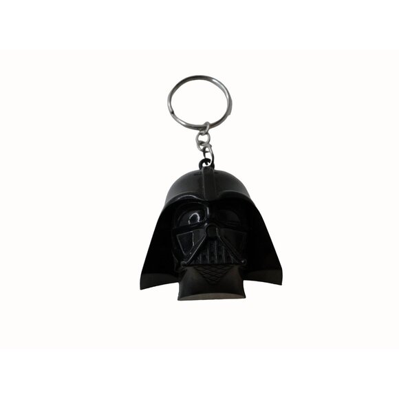 Darth Vader Keychain Star Wars Lucas Films Black Helmet Cosplay New - Picture 5 of 5